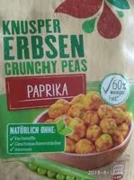 Mängden socker i Knusper Erbsen - Paprika