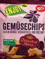 Mängden socker i Chips de verduras espercias orientales