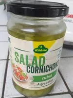 Mängden socker i Salad cornichons