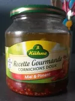 Mängden socker i Recette goutmande cornichons doux
