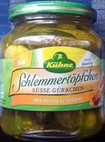 Mängden socker i Gurken Sauer Honig Schlemmertöpfchen