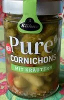 Mängden socker i Pure Cornichons mit Kräutern