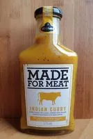 Mängden socker i Made for Meat Indian Curry