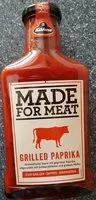 Mängden socker i Kühne Made for Meat - MADE FOR MEAT GRILLED PAPRIKA. 375ml 1.99€