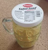 Mängden socker i Tafel-Senf