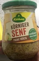 Mängden socker i Körniger Senf