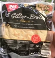 Mängden socker i 2 Gitter-Brote