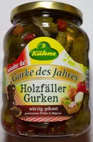 Mängden socker i Holzfäller Gurken