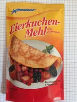 Mängden socker i Eierkuchenmehl
