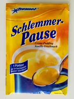Mängden socker i Schlemmer-Pause Creme-Pudding Vanille-Geschmack