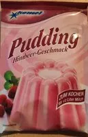 Mängden socker i Pudding Himbeer geschmack