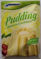 Mängden socker i Komet Pudding Bananen-Geschmack