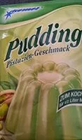 Mängden socker i Pudding Pistazien-Geschmack