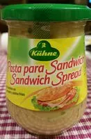 Mängden socker i Pasta para sandwich