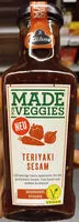 Mängden socker i Kühne Made for Meat - MADE FOR VEGGIES TERIYAKI SESAM 235ml  1.69€