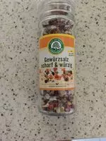 Mängden socker i Gewürzsalz scharf & würzig
