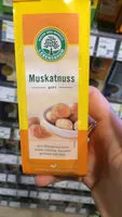 Mängden socker i Muskatnuss ganz