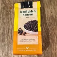 Mängden socker i Wacholderbeeren ganz