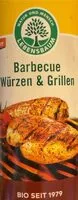Mängden socker i Barbecue Würzen und Grillen