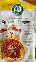 Mängden socker i Bio Würzmischung für Spaghetti Bolognese