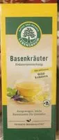 Mängden socker i Basenkräuter tee