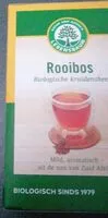 Mängden socker i Rooibos tisane bio