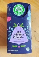 Mängden socker i Tee advents kalender