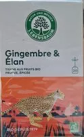 Mängden socker i Gingembre Élan tea