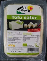 Mängden socker i Tofu natur