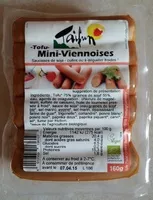 Mängden socker i Mini-Viennoises Tofu