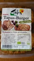 Mängden socker i Tofu tapas burger