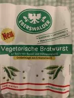 Mängden socker i Vegetarische Bratwurst