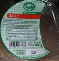 Mängden socker i Salami