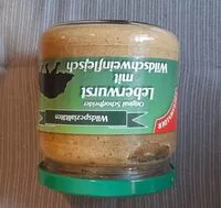 Mängden socker i Leberwurst mit Wildschweinefleisch