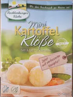 Mängden socker i Mini Kartoffel Klöße