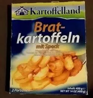 Mängden socker i Bratkartoffeln Speck