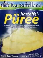 Mängden socker i Kartoffel Püree