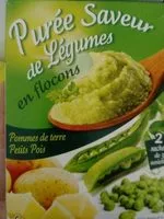Mängden socker i Purée saveur de légumes