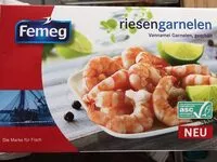 Mängden socker i Riesengarnelen