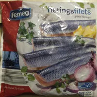 Mängden socker i Heringsfilets grüne Heringe