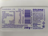 Mängden socker i Goldina reine Rapsmargarine