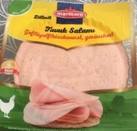 Mängden socker i Tavuk Salamı. Geflügelfleischwurst, geräuchert