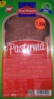 Mängden socker i Pastirma