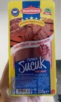 Mängden socker i Sucuk