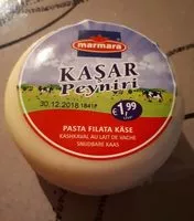 Mängden socker i Kasar Peyniri, 45% Fett I. tr. (marmara), Pasta Fil. ..
