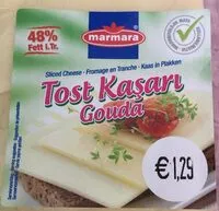 Mängden socker i Tost Kaşan Fromage en tranche