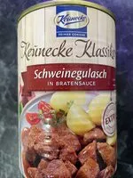 Mängden socker i Schweinegulasch