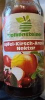 Mängden socker i Wolkensteiner Apfel-Kirsch-Aronia-Nektar