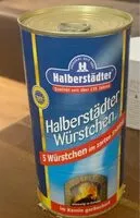 Mängden socker i Halberstädter Würstchen