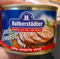 Mängden socker i Land-Sülzwurst